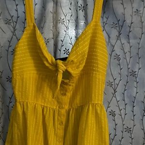 Yellow dress